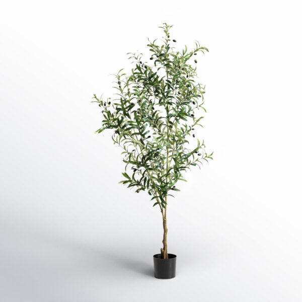 Amee+70 +H+Faux+Olive+Tree+in+Pot