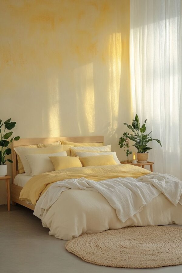 butter yellow layerbed