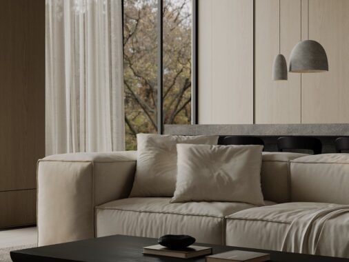 The Monochrome Muse: A Masterpiece in Minimalist Interior Design