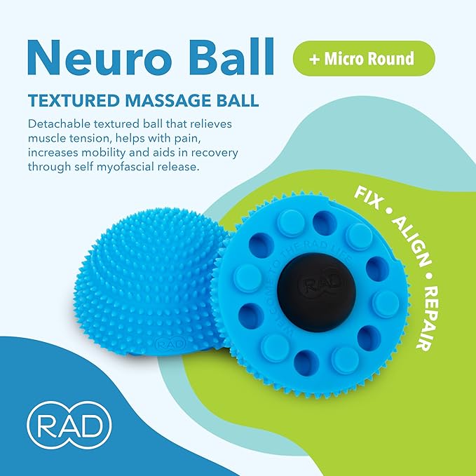 foot roller and textured massage ball