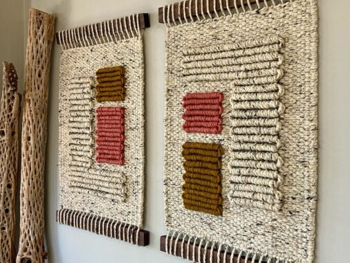 Handwooven wall tapsery