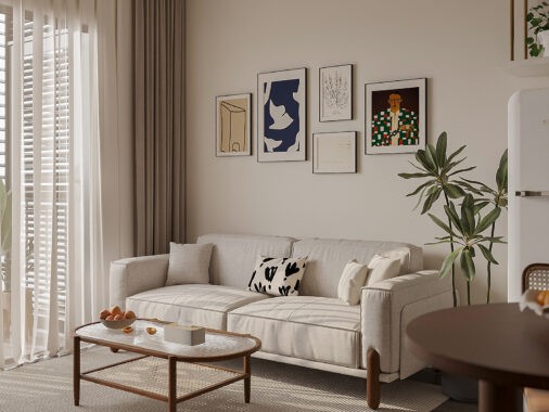 Small Living room design interior