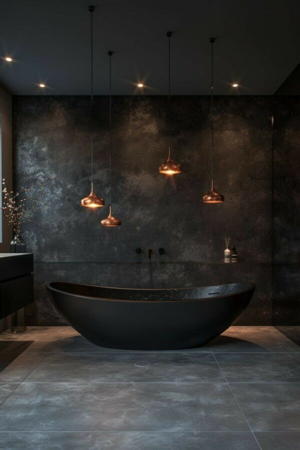 dark tub
